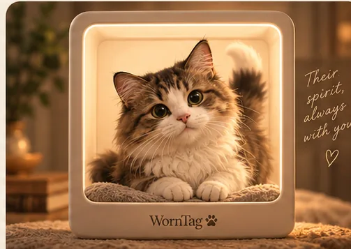 Concept image of a personalised digital cat companion